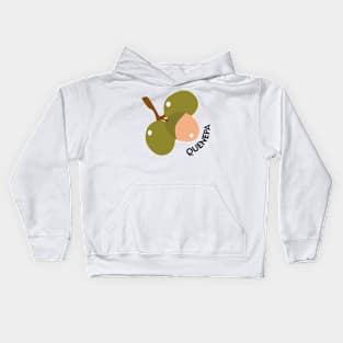 Quenepa Fruit Puerto Rico Caribbean Tropical Latino Food Kids Hoodie